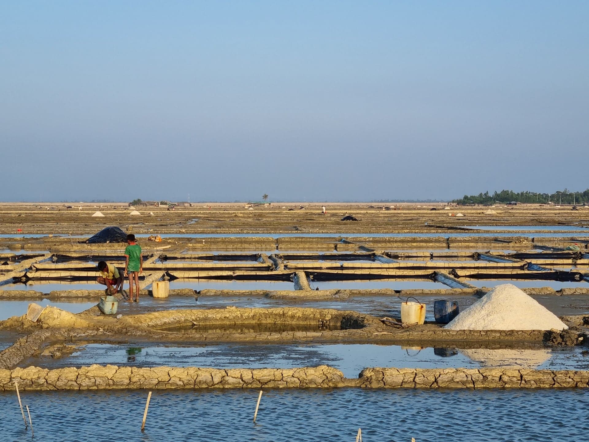 Sea Salt Farm at Kutubdia